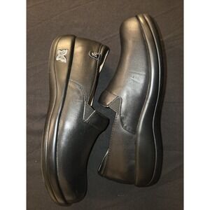 Women's Alegria Keli Slip Resistant Clog/Slip On Black Nappa Leather *KEL-601 42